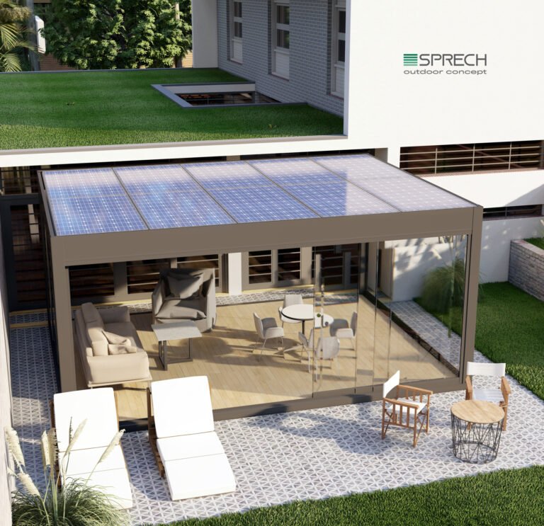 Pergola Solaire Qbox-fisso